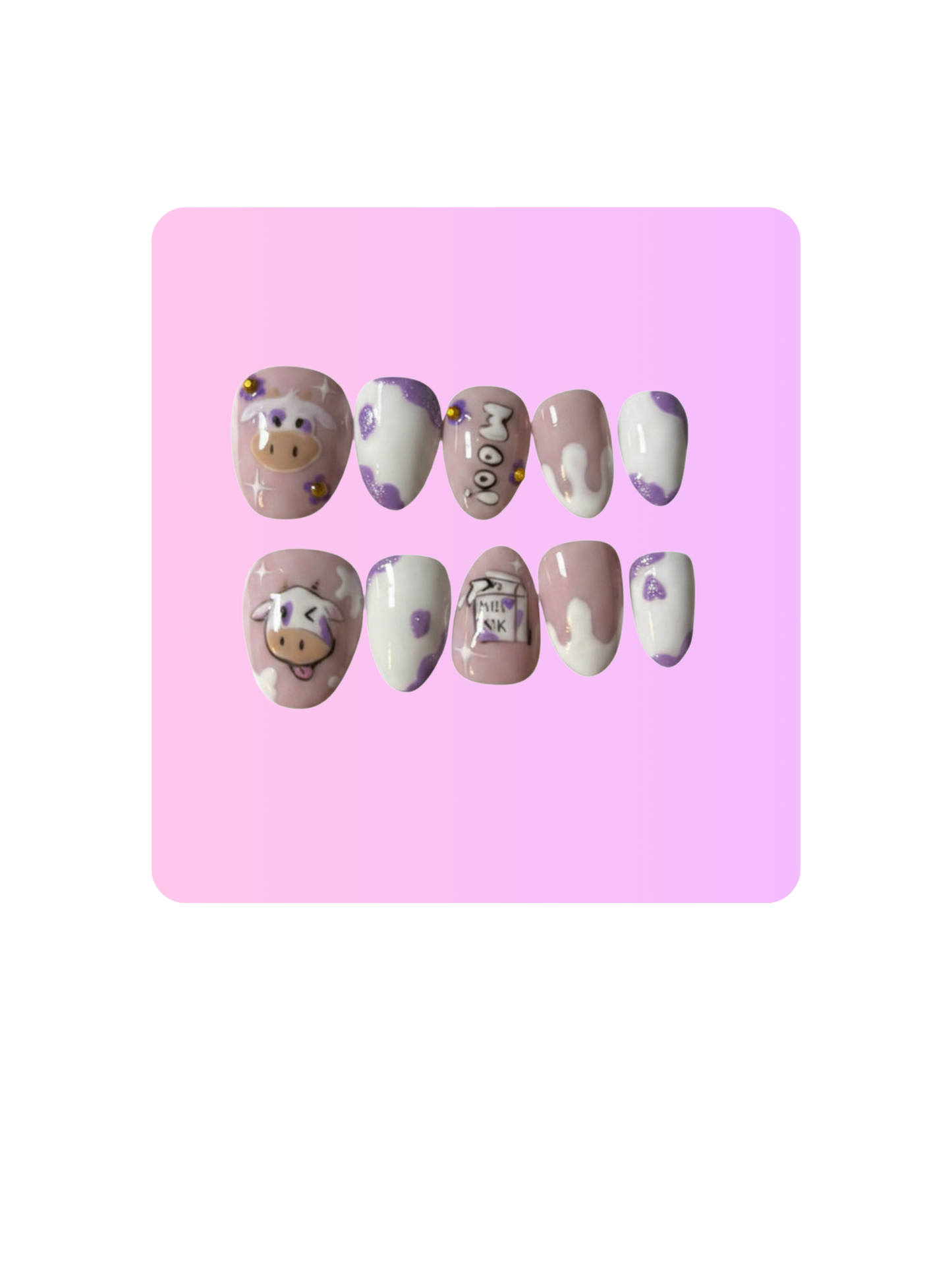 🐄Moo-dy lavender set🪻