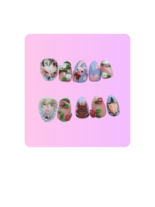 🌸Rose Academy Host set🌸